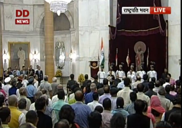 second reshuffle of narendra modi cabinet bharatiya janata party