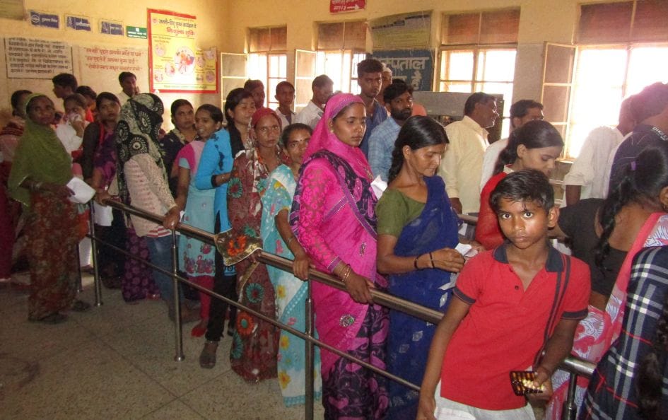 patients big crowd in hospitals after holidays