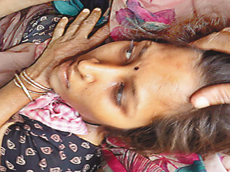 sister-in-law shot on a small matter