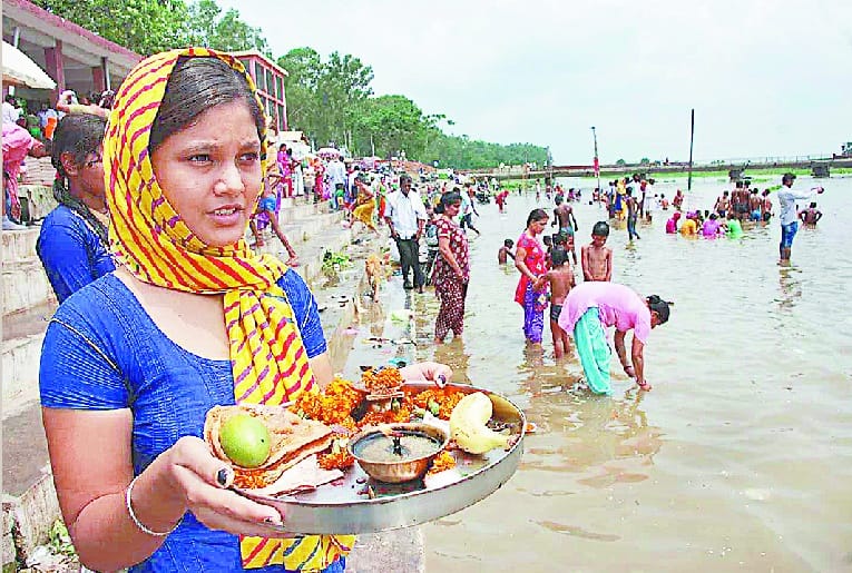 Somwati moon bathing the Ganges
