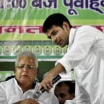 Bihar: Tej pratap yadav threatened jounalist at party's foundation day