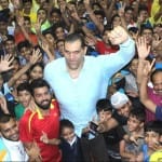 पंजाब विश्वविद्यालय में द ग्रेट खली