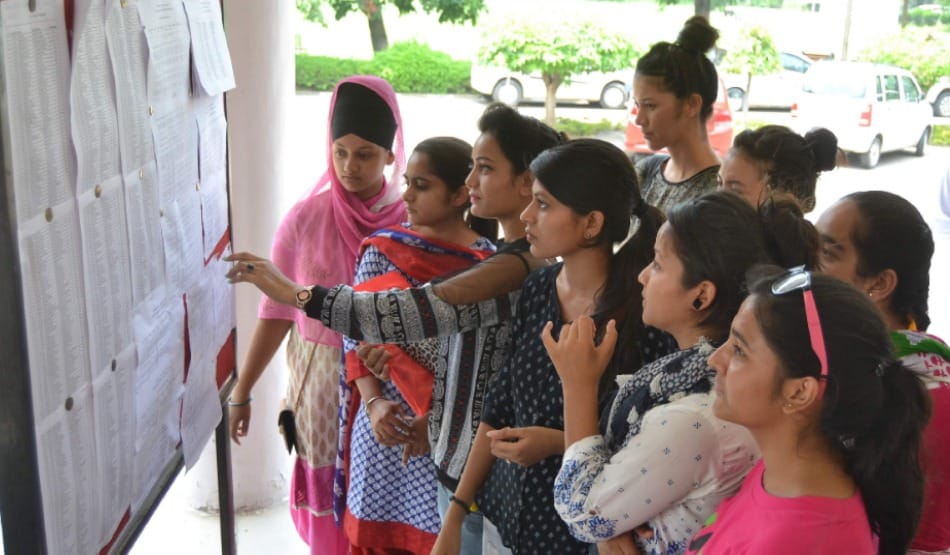 result, BBA result, forth semester result,Punjab University, Chandigarh,