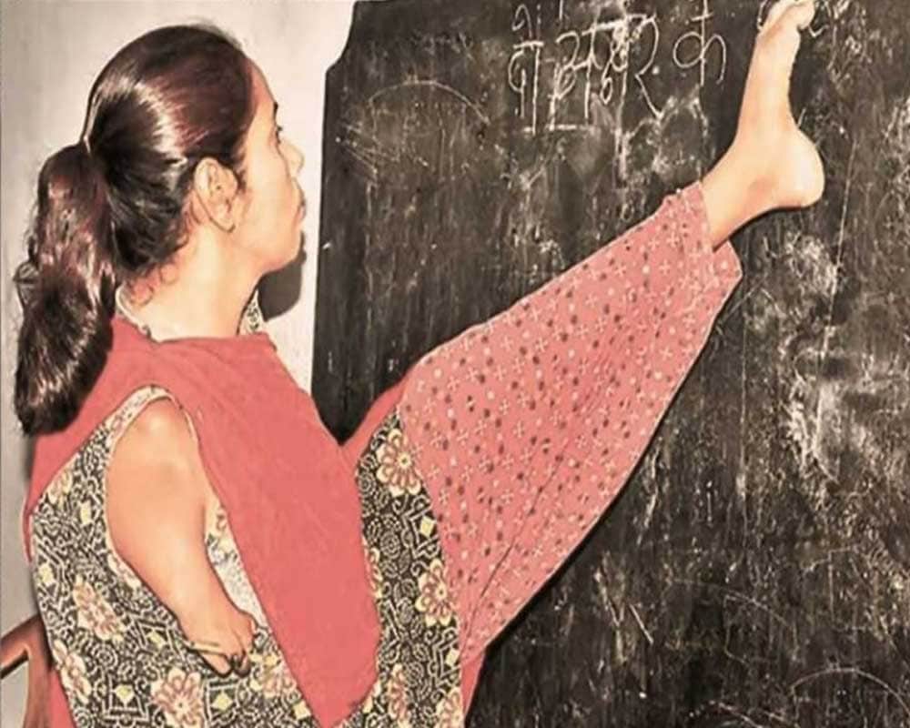  This handicapped teacher transforming the life of children