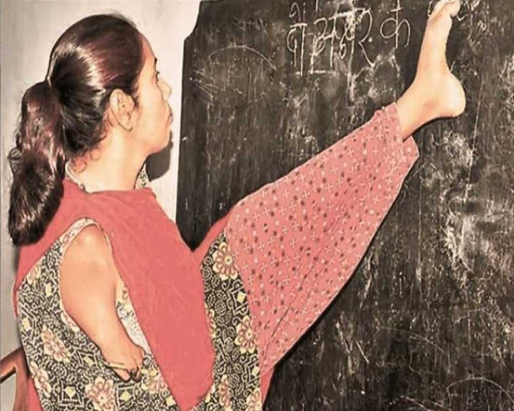  This handicapped teacher transforming the life of children
