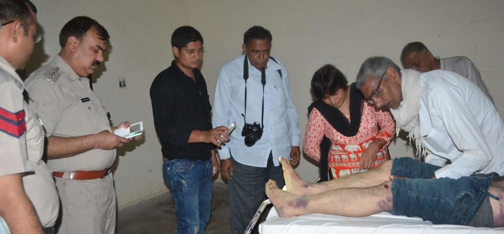  Black murder former councilor , partner and wine business in custody, rohtak