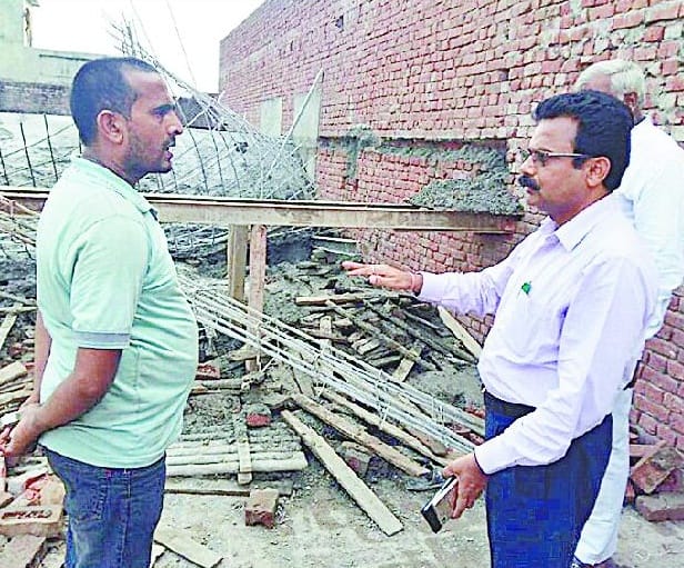 death of a worker Buried in lenter