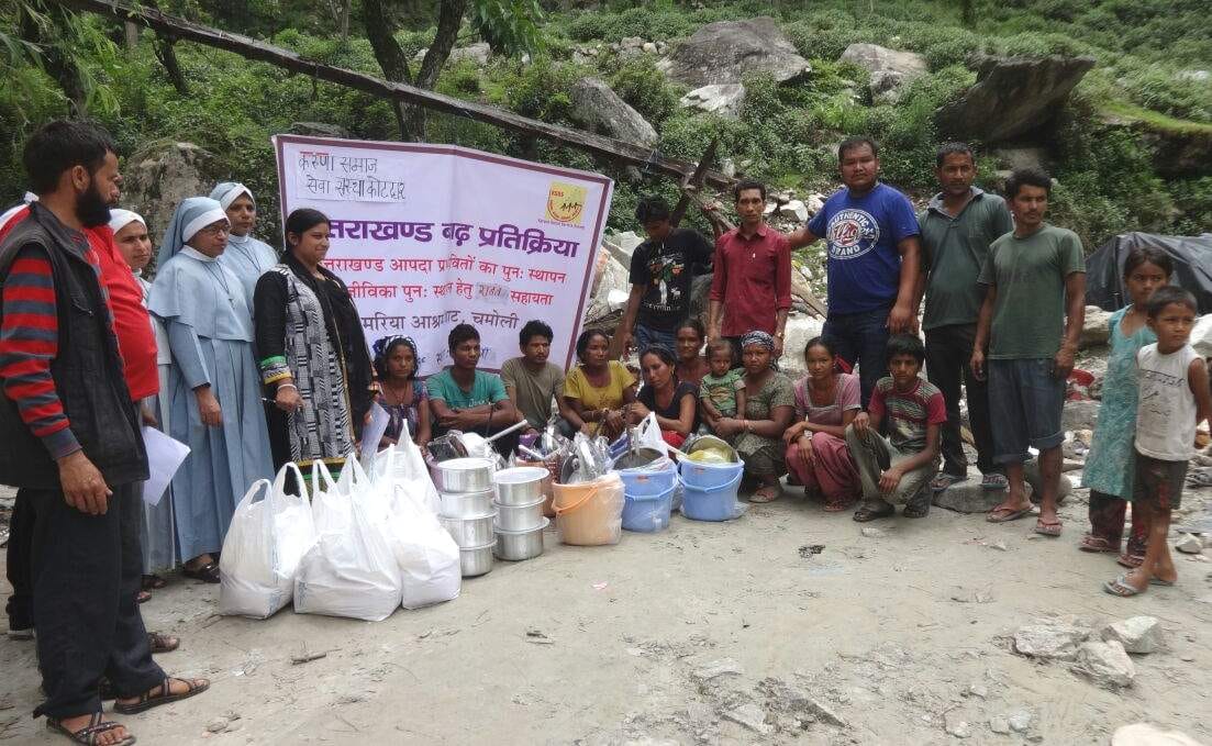 Five days after the goods have arrived in the affected areas