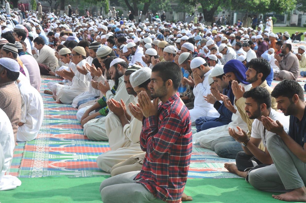 Eid celebration in Jammu