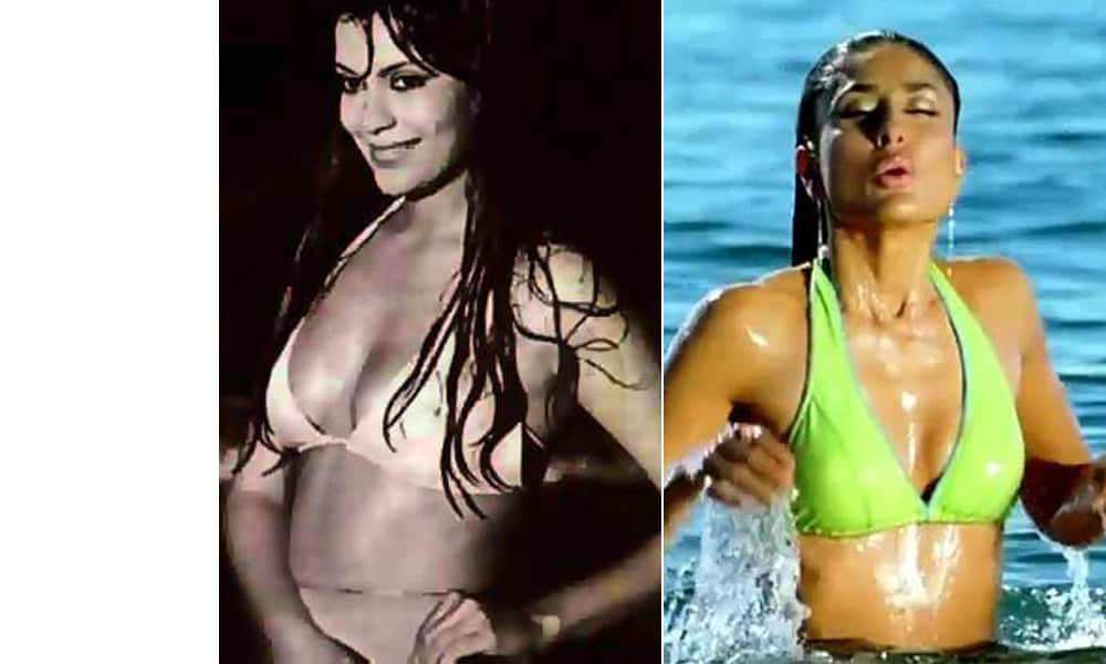 comparison in bikini style in bollywood