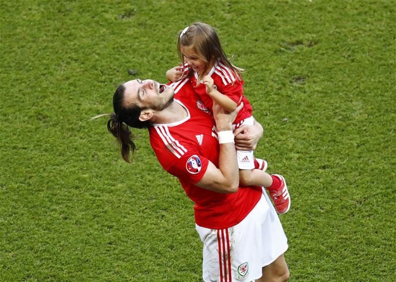 UEFA unhappy with gareth bale and other players for children on pitch