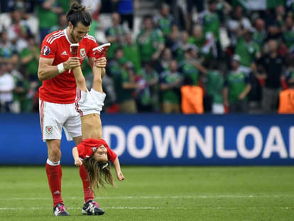UEFA unhappy with gareth bale and other players for children on pitch