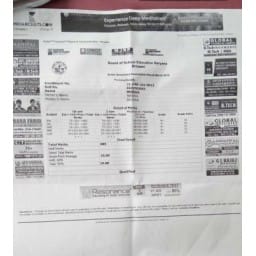 rewari news, 26 marks, increse, komal, became, new topper