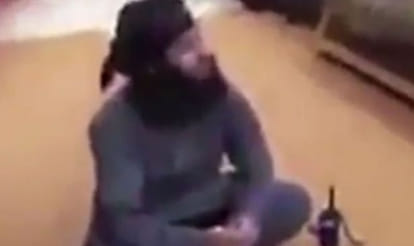 sickening video terrorist shows 'ISIS militants laughing while woman is raped'