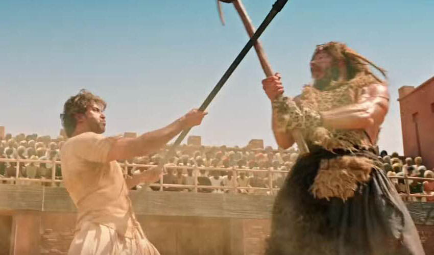 original fighting scenes in mohanjo daro