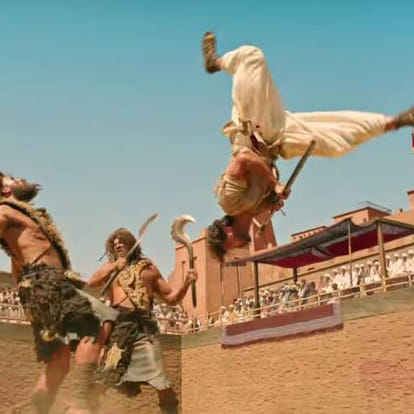 original fighting scenes in mohanjo daro