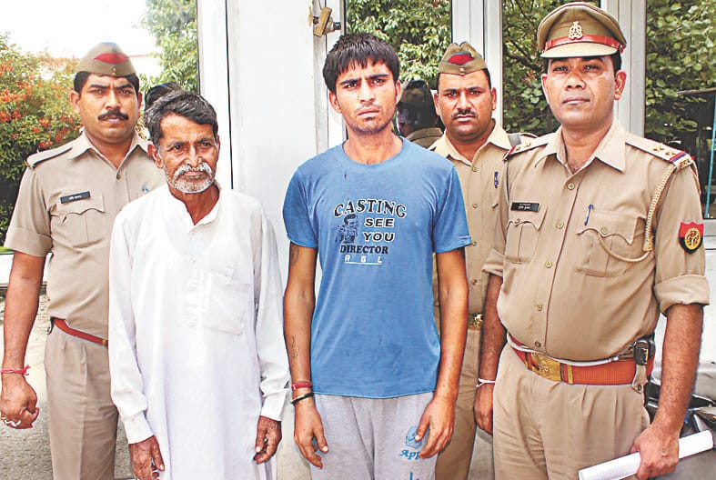lekhpal killed caretaker of temple
