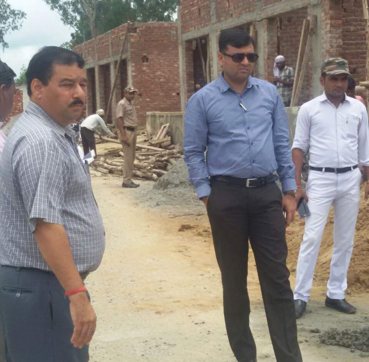 construction work is prohibited in illegal colonies