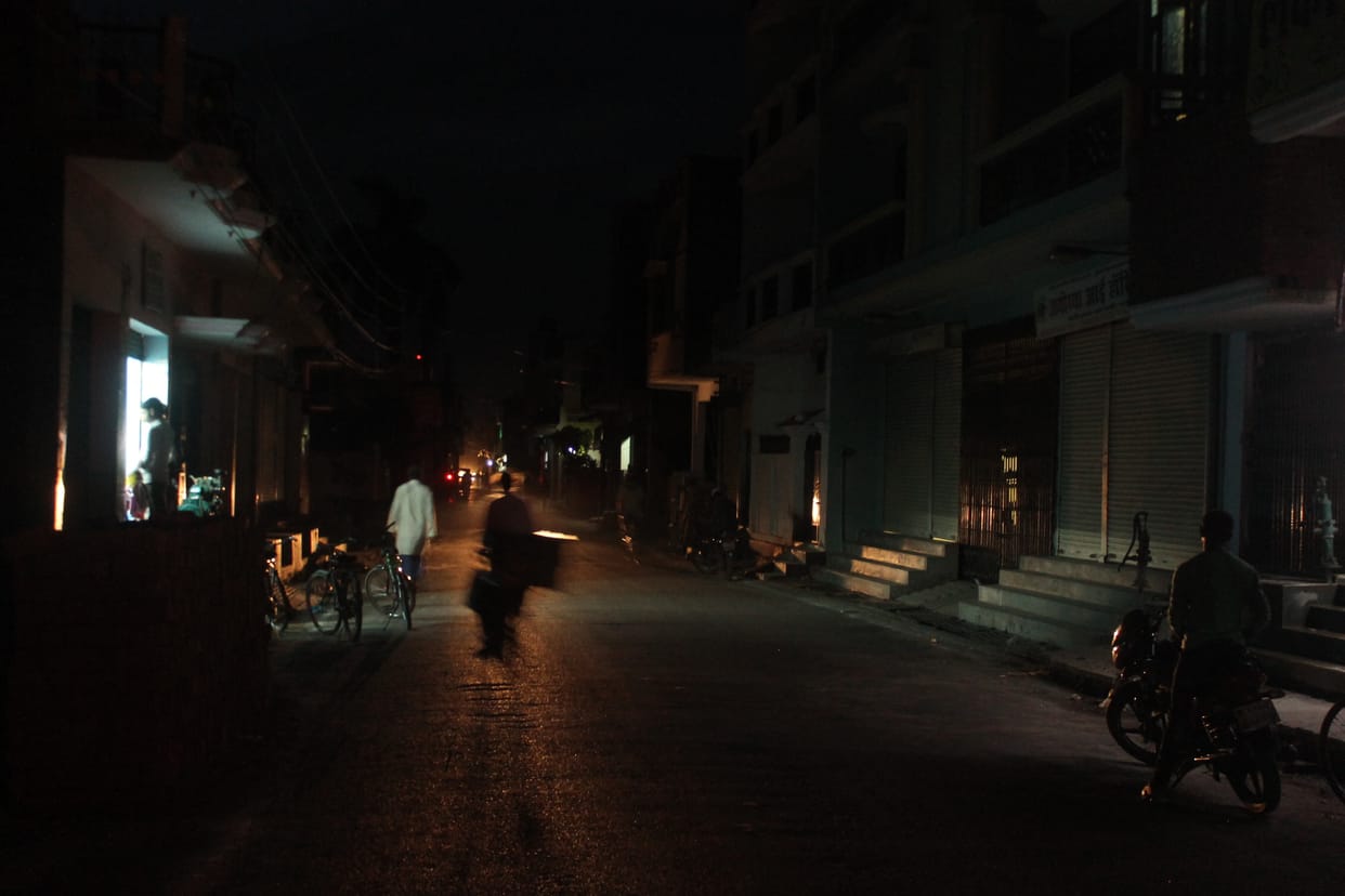 Power supply was disrupted in the district four and a half hours
