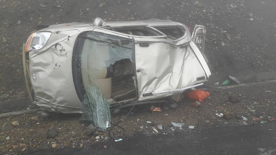 three died in road accident near sirmour himachal pradesh