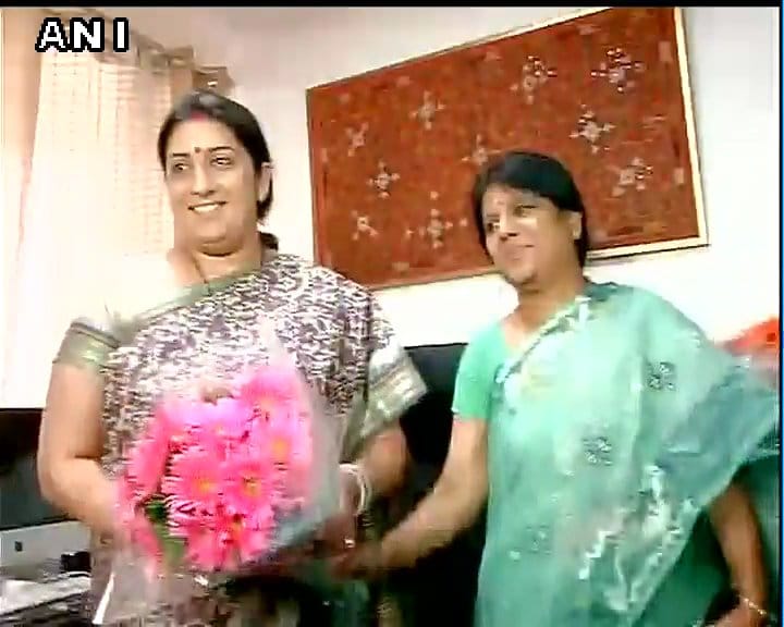 Smriti Irani answers after taken charge on Textiles Ministry.