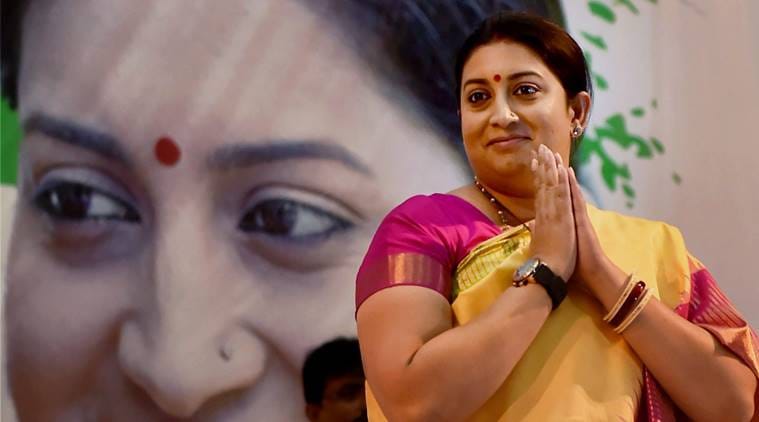 Smriti Irani ready to strengthen textile and apparel sector