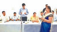 take oath,jind chair person. jind