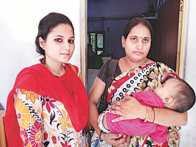 One-year-old left the dhaba