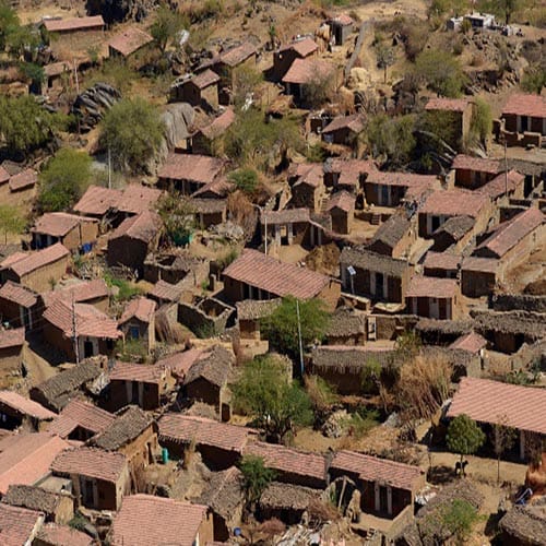 unique Devmali villagers lives in mud house