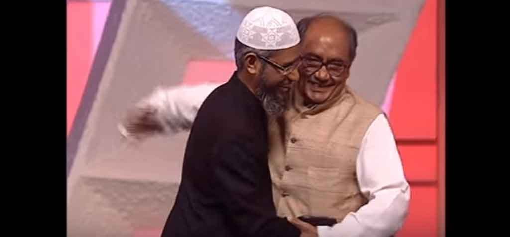 Digvijay Singh praises mumbai based islamic preacher zakir naik in video