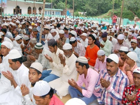 eid celebration in bilaspur.
