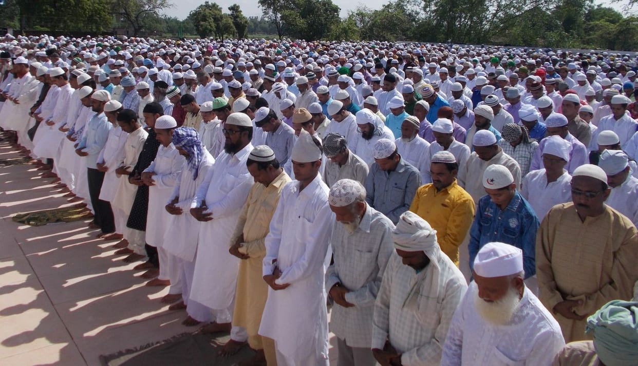 eid ul azha namaz in dehradun masjid