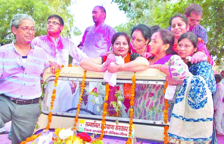 Kavita nandwani, palika election jhajhar, jhajhar/Bahadurgarh