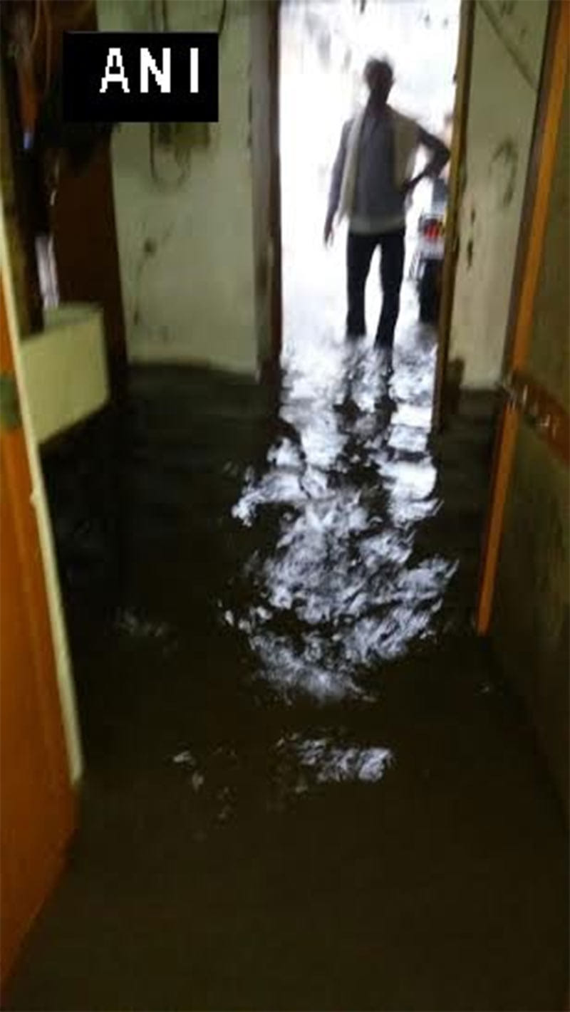 heavy rain in satna of madhya pradesh
