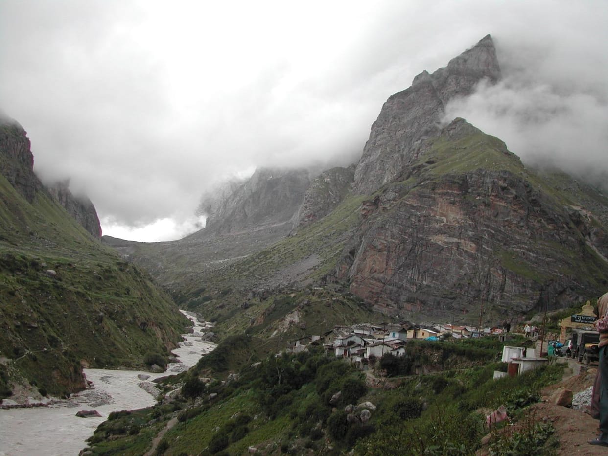 india last village mana have natural beauty