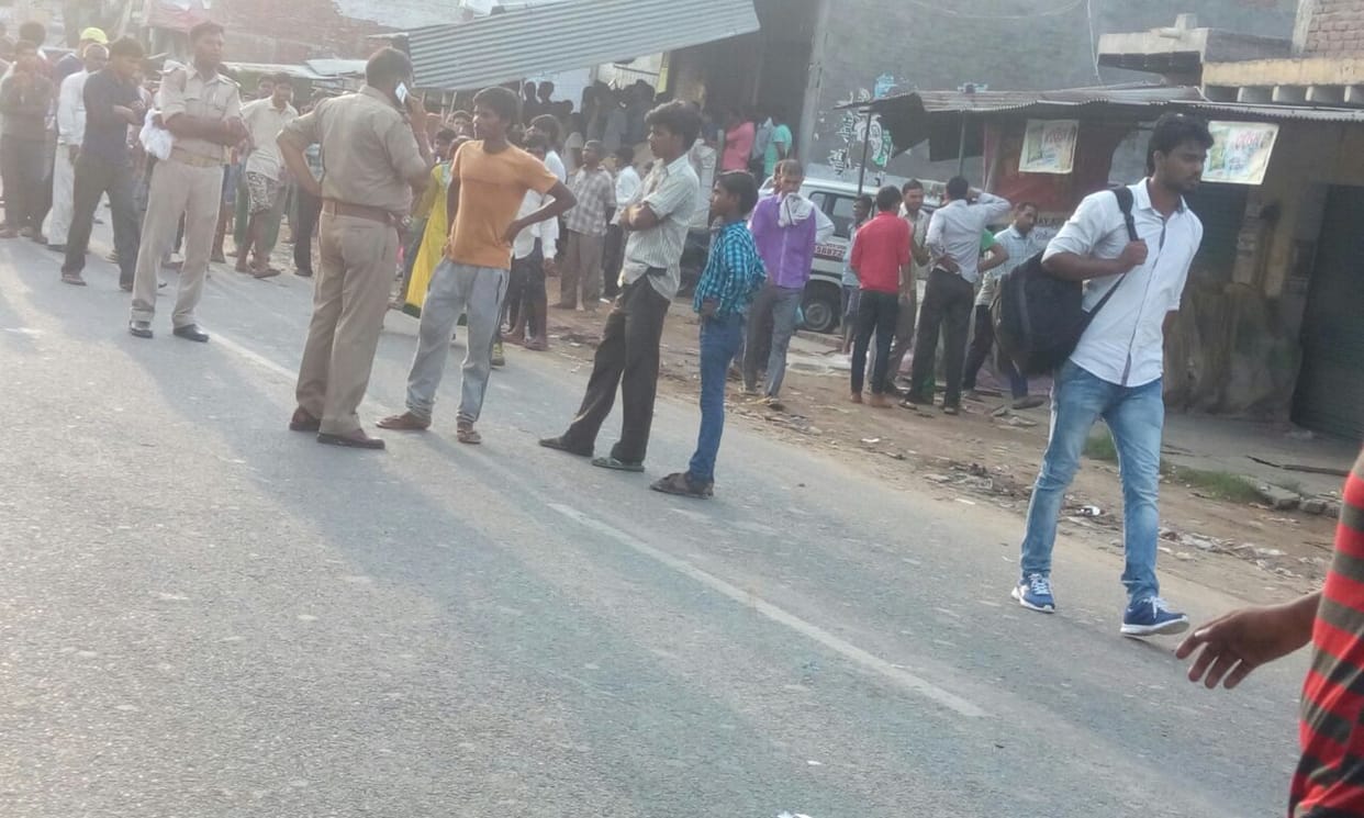 mother and son shot injured