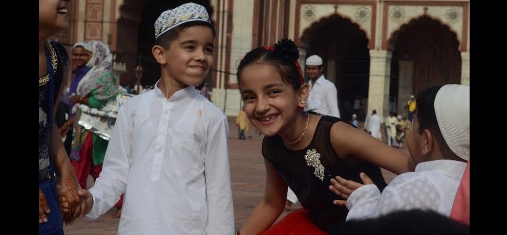 Eid-ul-fitr being celebrated at Delhi's Jama Masjid
