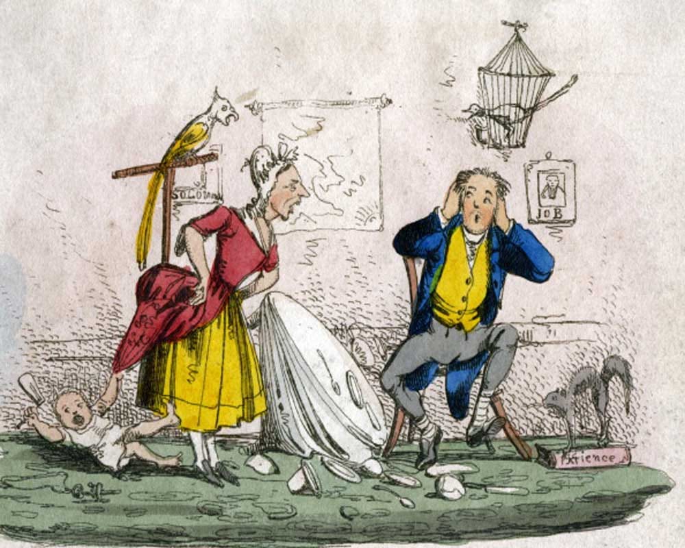 joke on husband wife's fight