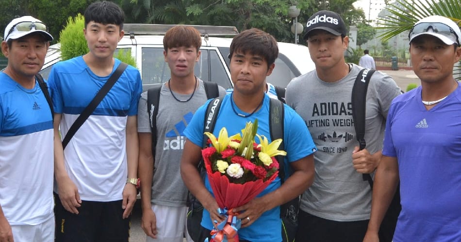 devis cup, tennis tournament, tennis match, korean tennis team, sports, chandigarh