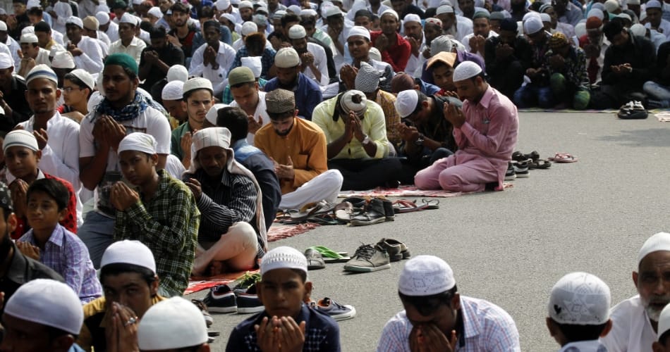 eid, namaj, eid-ul-fitar namaj, jama masjid, chandigarh jama masjid, muslim festival eid
