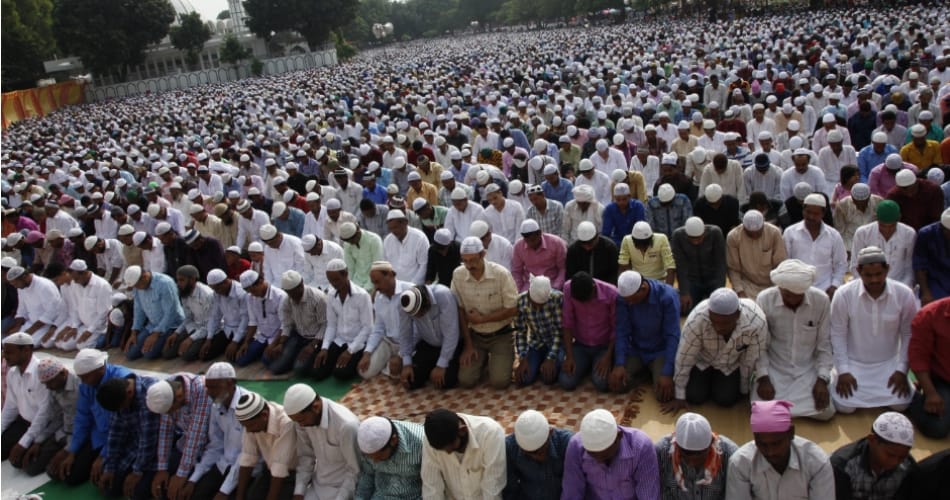 eid, namaj, eid-ul-fitar namaj, jama masjid, chandigarh jama masjid, muslim festival eid