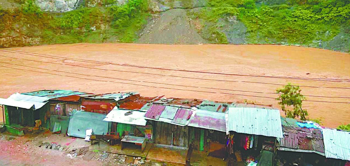 Increased water level in Mahakali