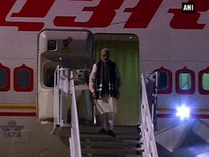 PM Modi reaches Maputo on first leg of his four-nation tour