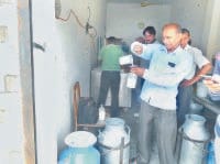 raid,milkman, shop closed, fraud, fatehabad, harayana
