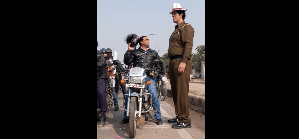 rajesh kumar is world's tallest cop having 7 feet 4 inch height, want to become wwe wrestler