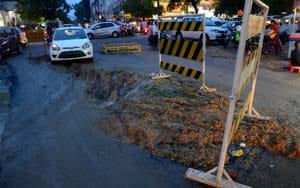 Just be careful , murderous city's roads were