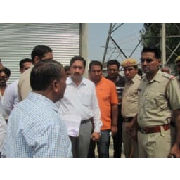 Action, the officer remove illegal construction loggerheads among themselves, Kurukshetra
