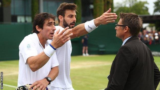  Pablo Cuevas fined almost £7k after sit-down protest at Wimbledon