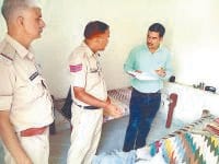 shot dead, father, buy son,  land dispute, jind