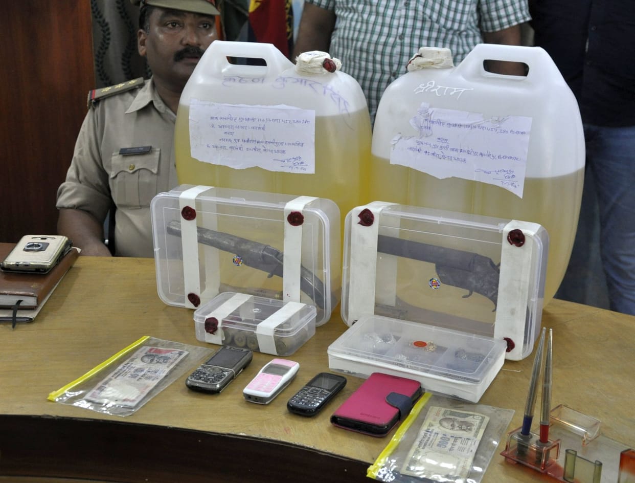 Three vicious thieves arrested